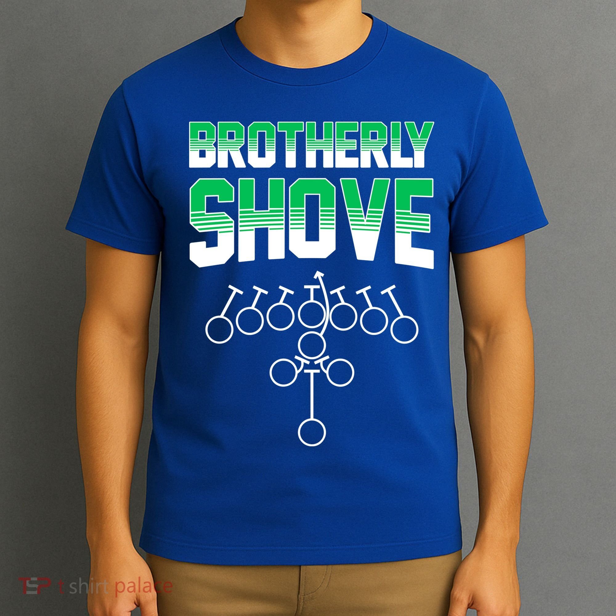The Brotherly Shove Philadelphia Football T-Shirt
