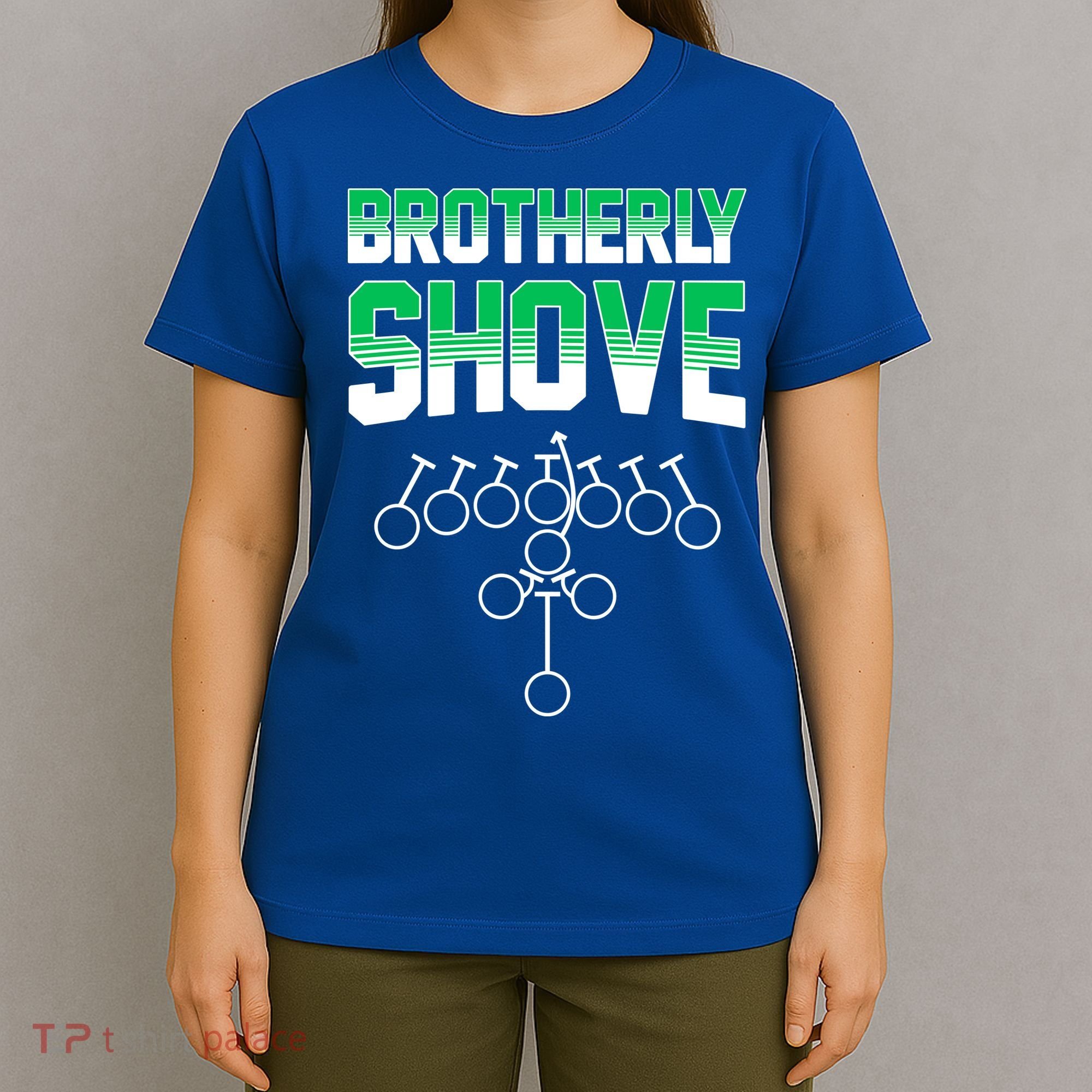 The Brotherly Shove Philadelphia Football T-Shirt
