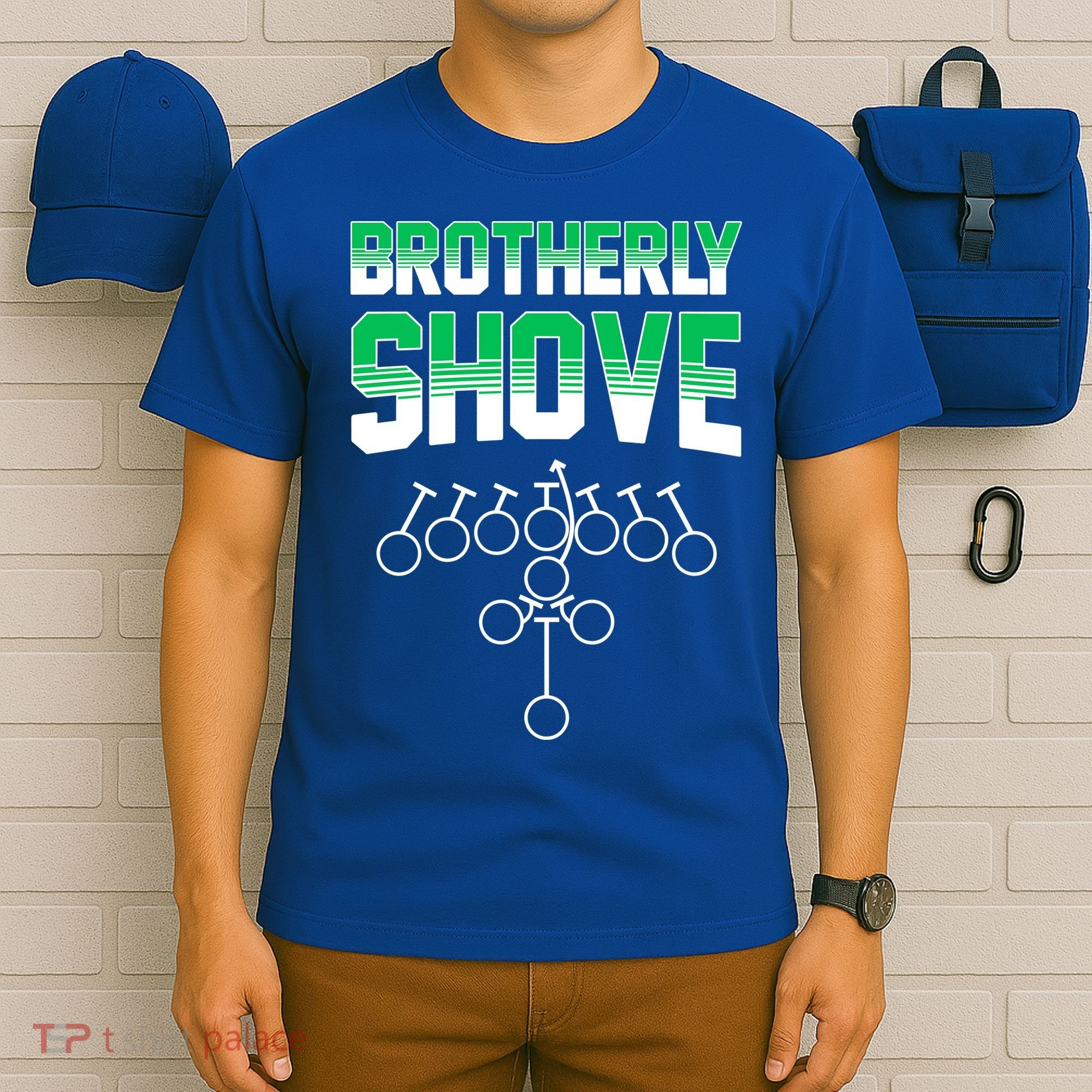 The Brotherly Shove Philadelphia Football T-Shirt