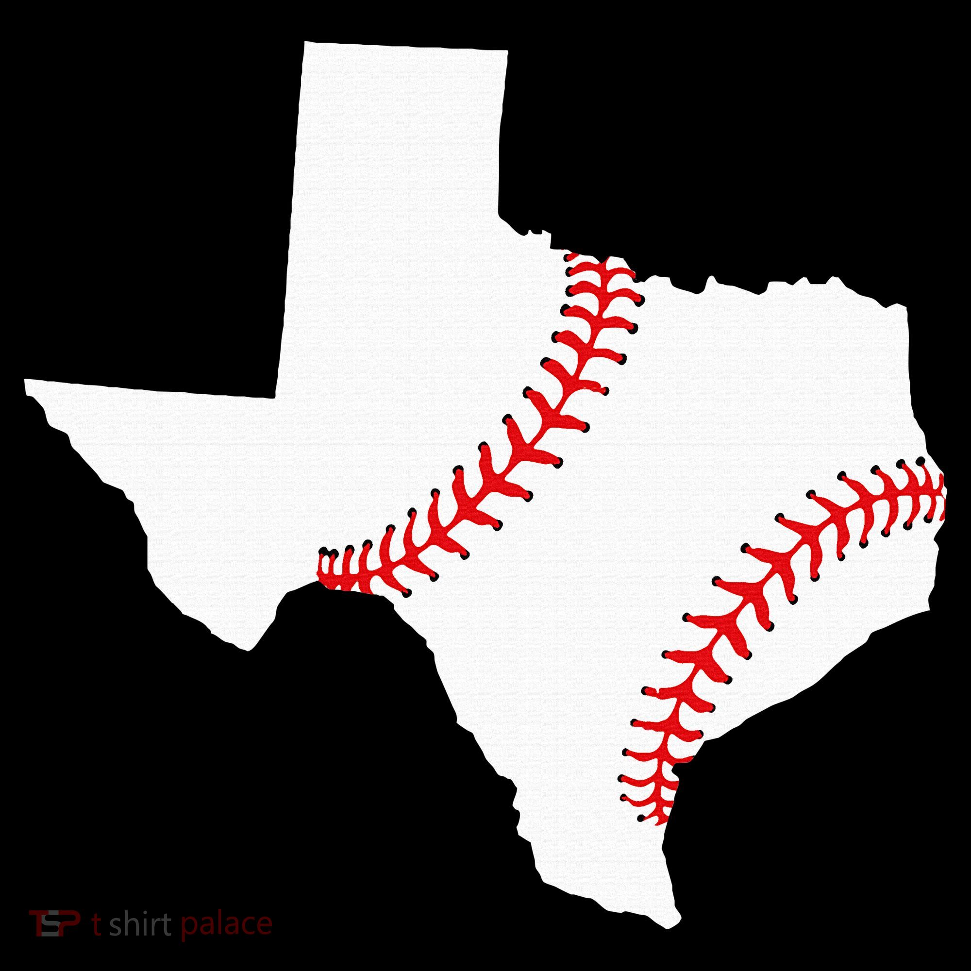 Texas Baseball State Funny Texas Baseball USA-Made Doggie Bandana