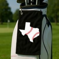 Texas Baseball State Funny Texas Baseball Golf Towel thumb 2