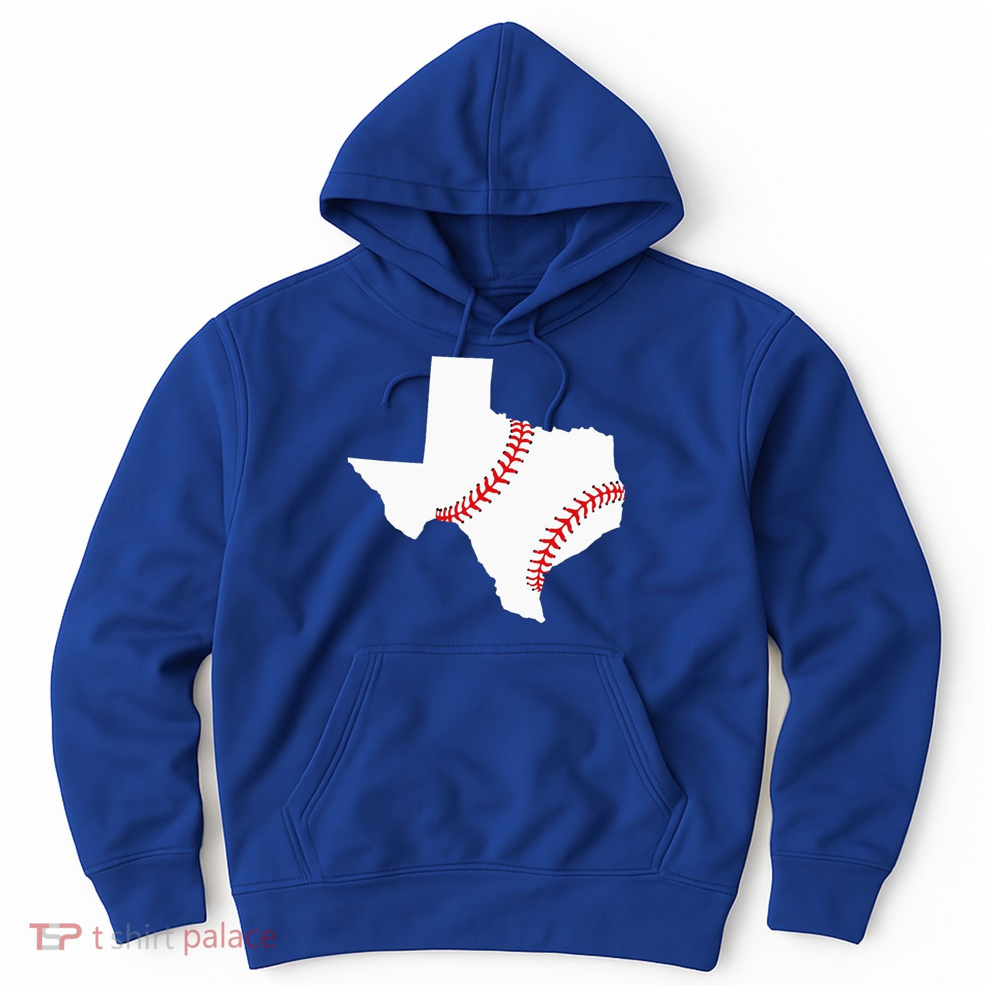 Texas Baseball State Funny Texas Baseball Hoodie