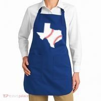 Texas Baseball State Funny Texas Baseball Apron thumb 2