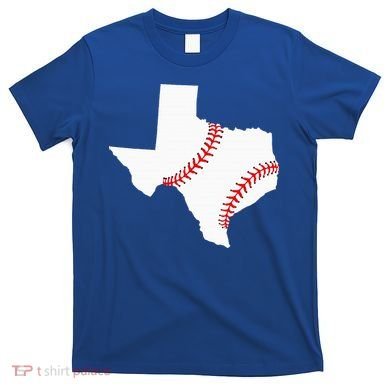 Texas Baseball State Funny Texas Baseball T-Shirt