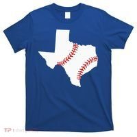 Texas Baseball State Funny Texas Baseball T-Shirt thumb 0