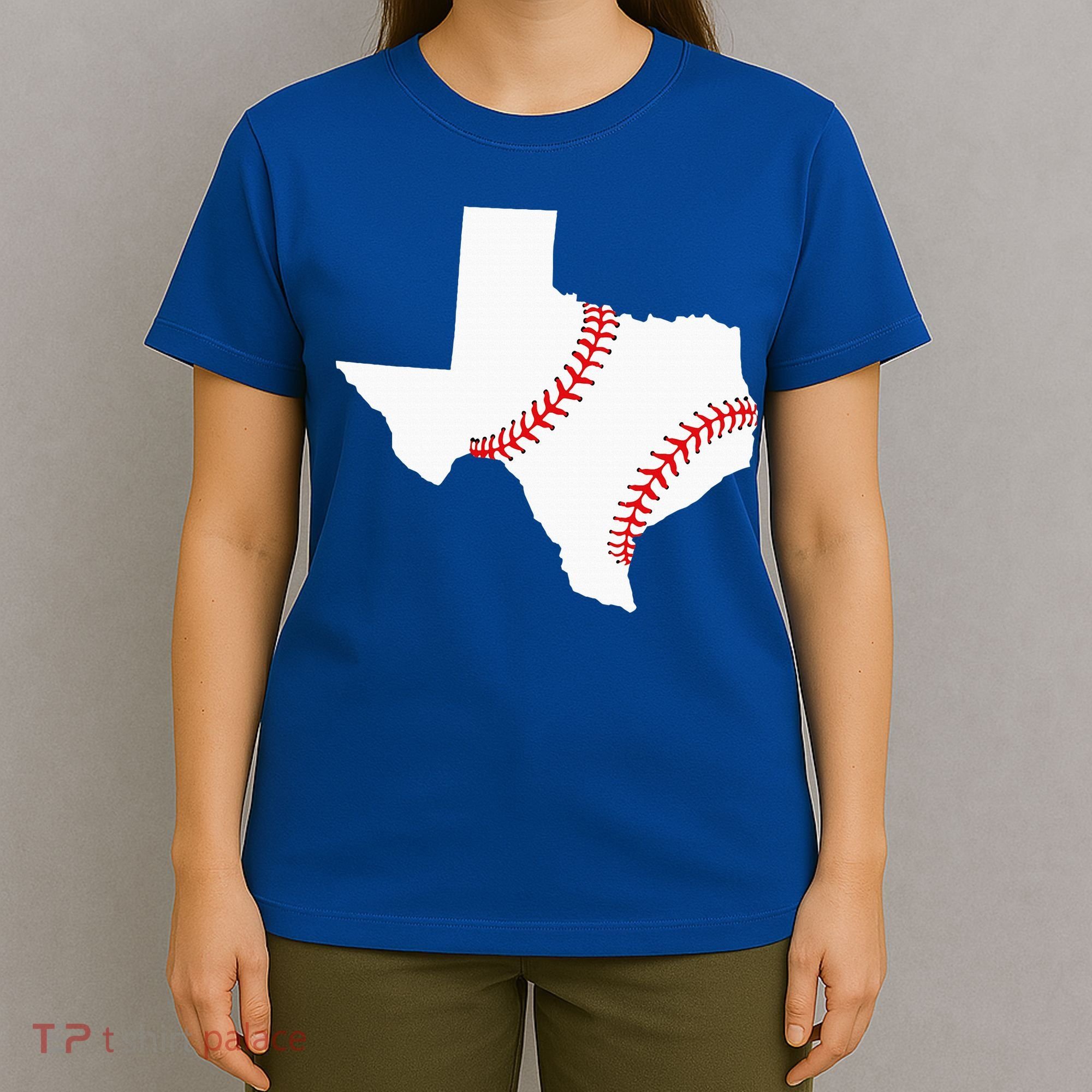 Texas Baseball State Funny Texas Baseball T-Shirt