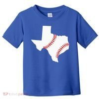 Texas Baseball State Funny Texas Baseball Toddler T-Shirt thumb 0