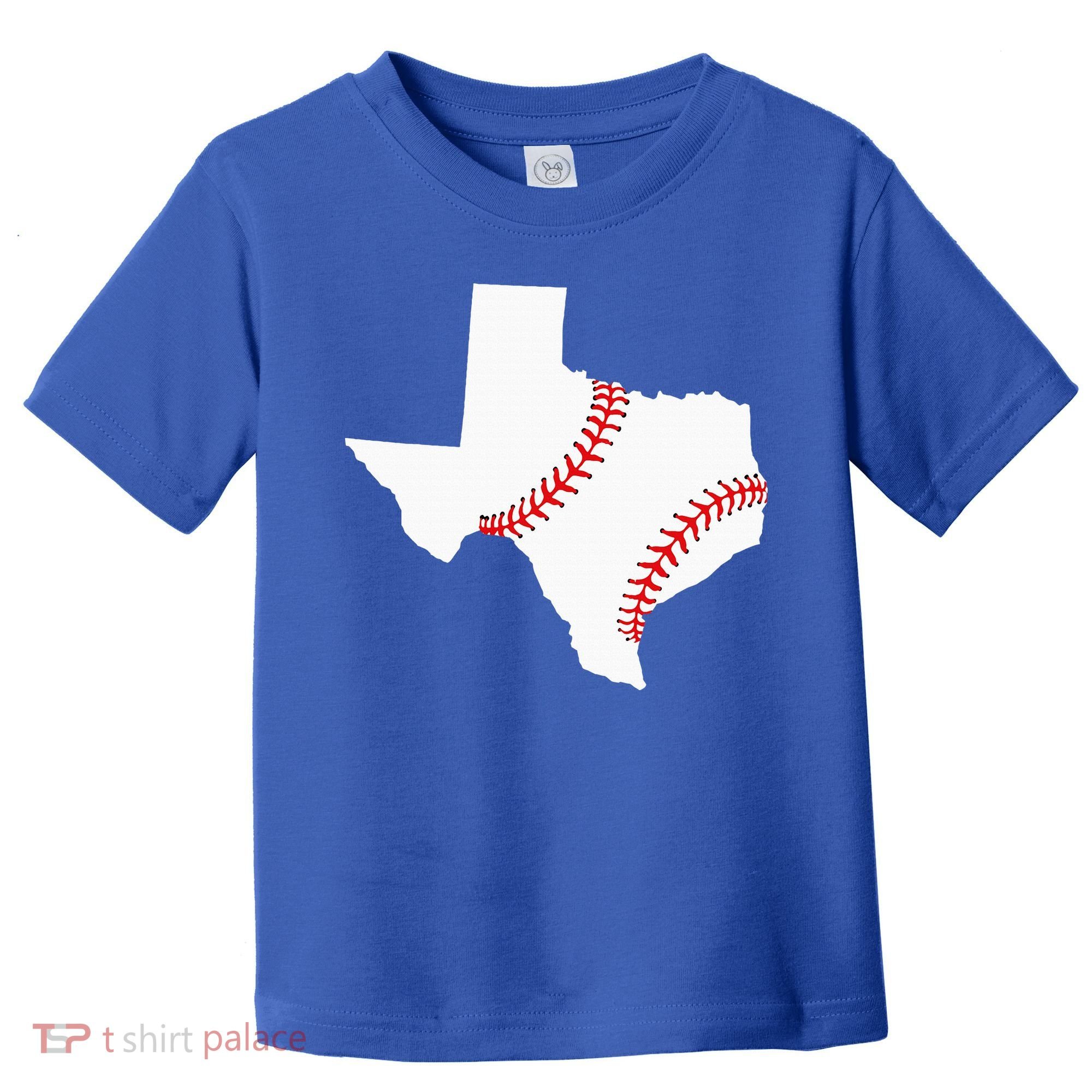 Texas Baseball State Funny Texas Baseball Toddler T-Shirt