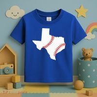 Texas Baseball State Funny Texas Baseball Toddler T-Shirt thumb 3