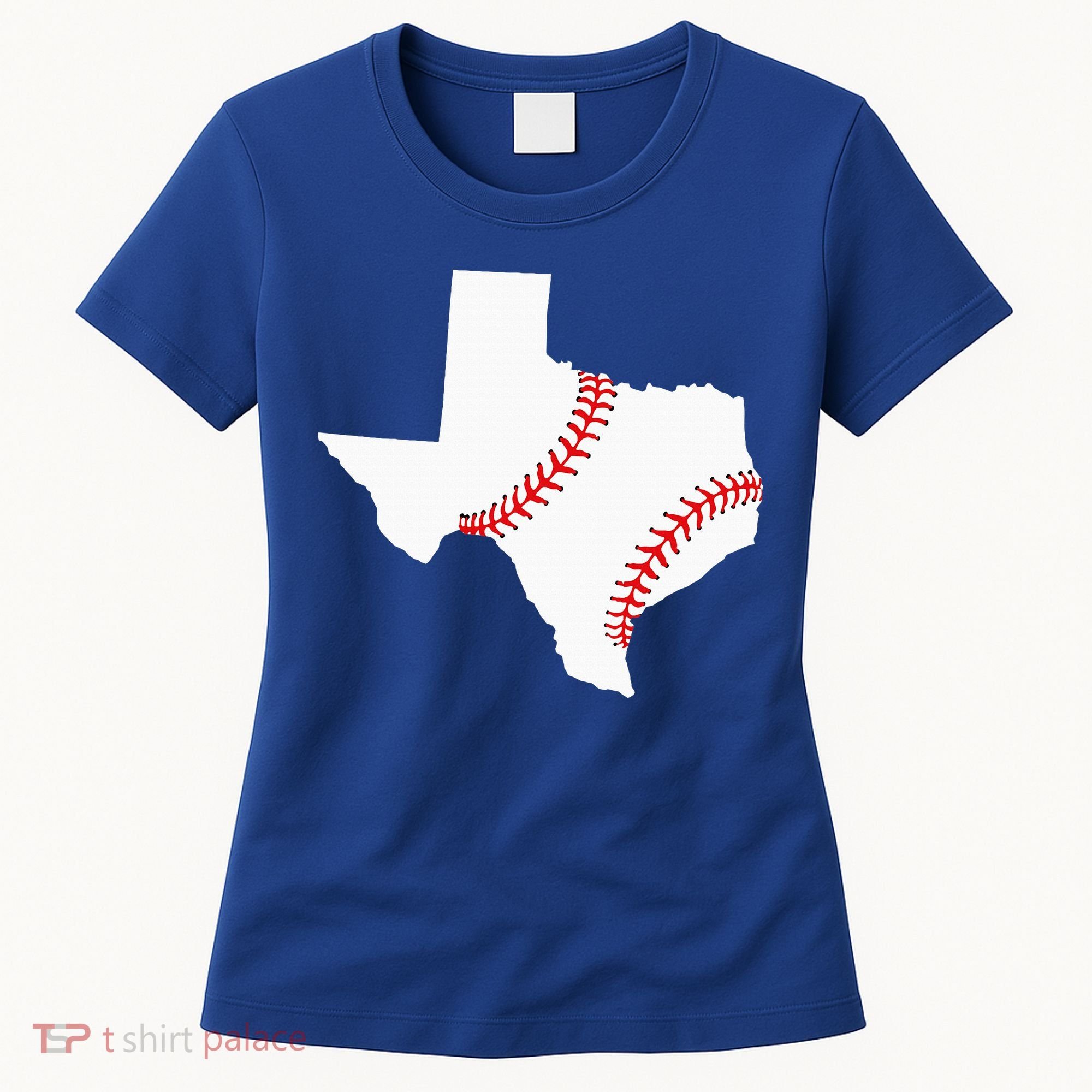 Texas Baseball State Funny Texas Baseball Women's T-Shirt