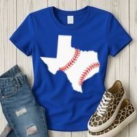 Texas Baseball State Funny Texas Baseball Women's T-Shirt thumb 3