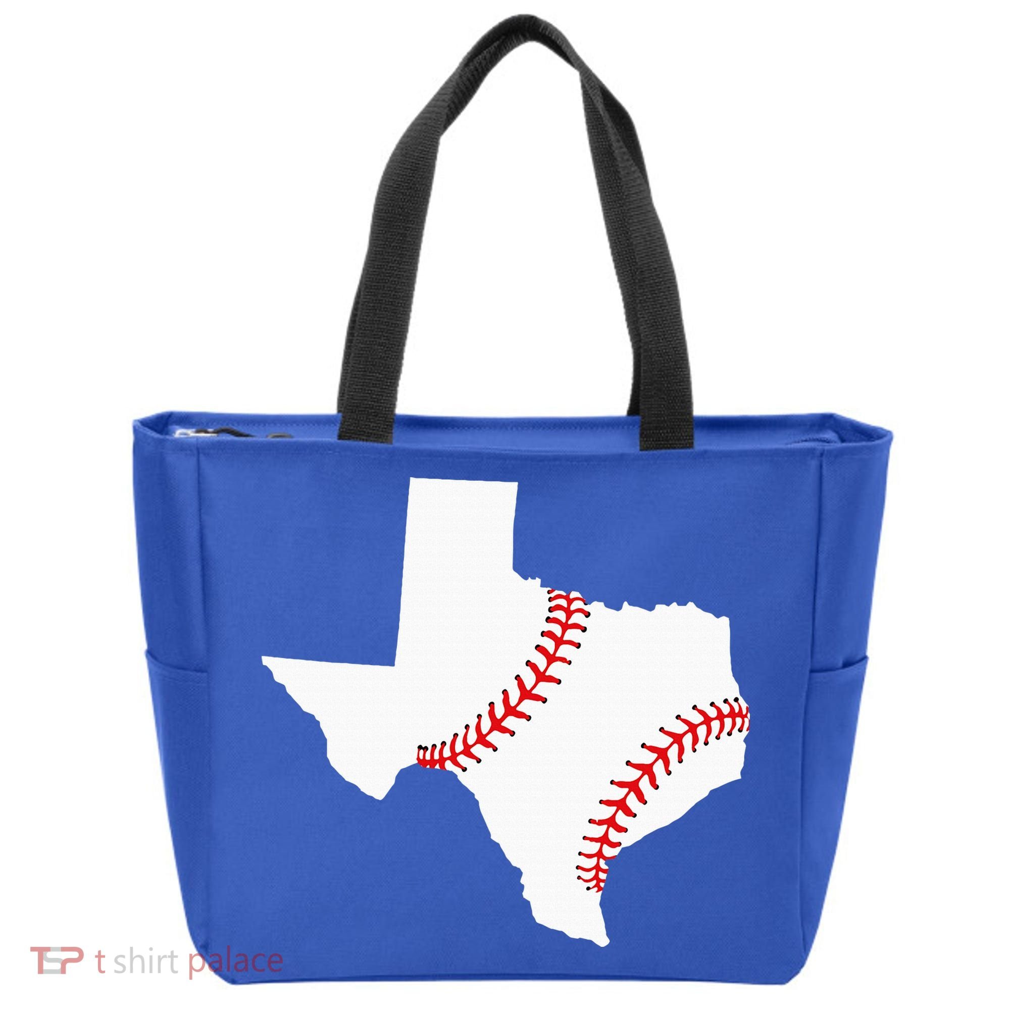 Texas Baseball State Funny Texas Baseball Tote Bag