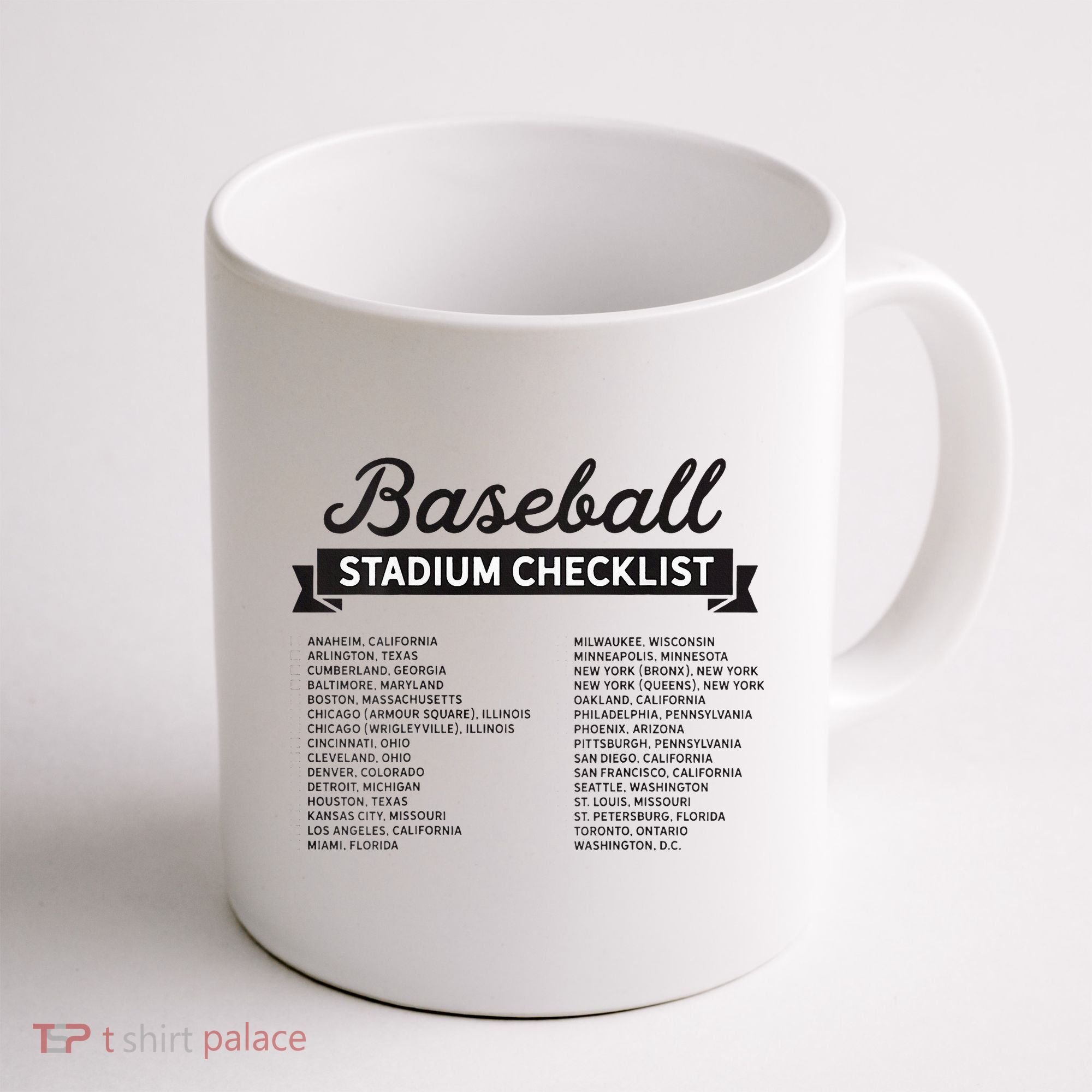 The Baseball Stadium Quest Coffee Mug