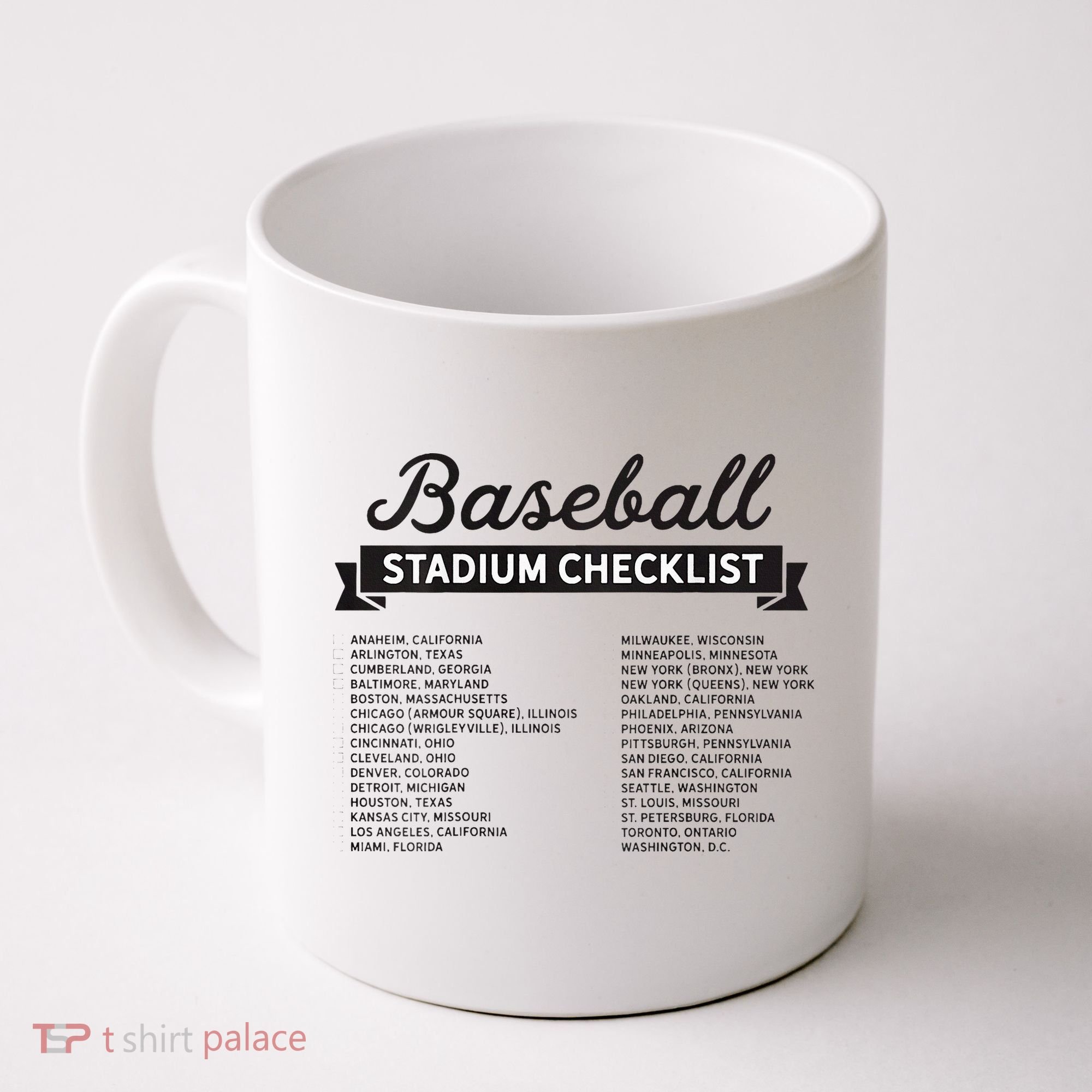 The Baseball Stadium Quest Coffee Mug