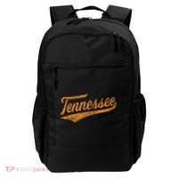 Tennessee Baseball Sports Script Cursive Flag Swoosh Retro Backpack thumb 0