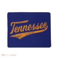 Tennessee Baseball Sports Script Cursive Flag Swoosh Retro Mousepad thumb 0