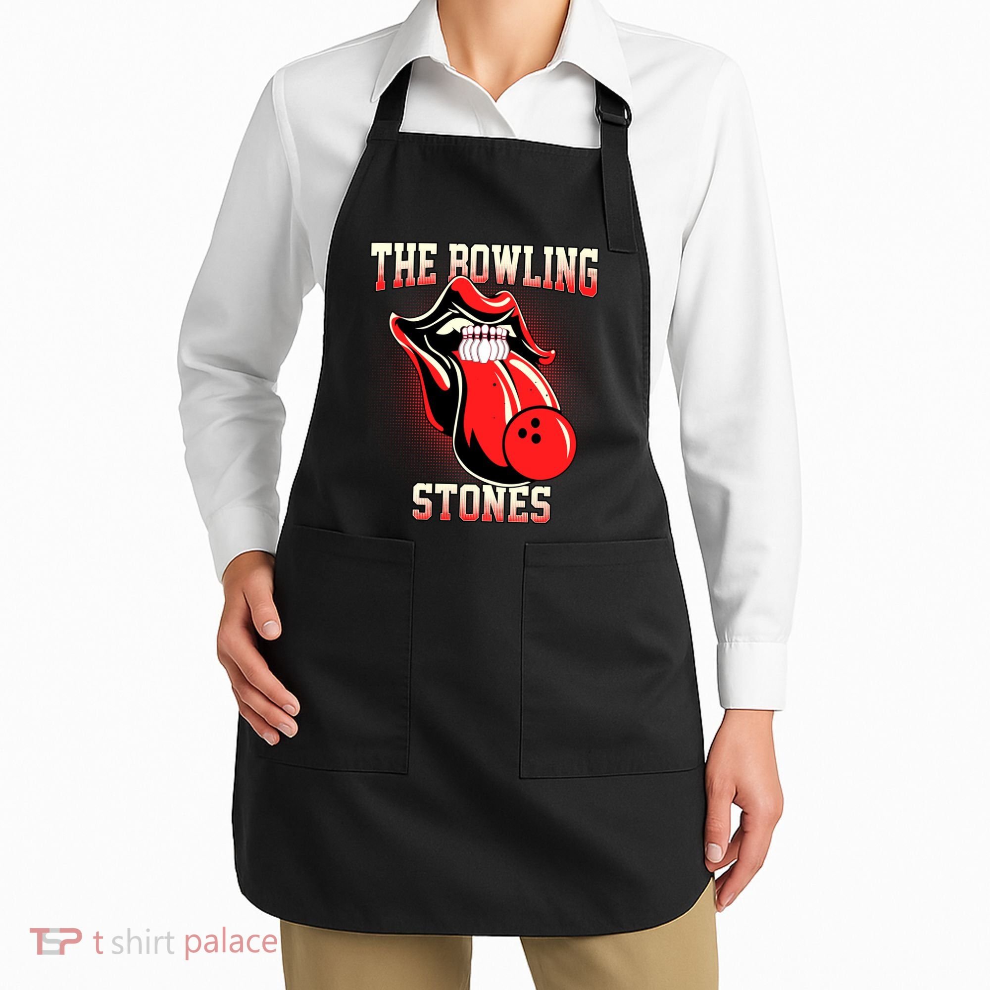 The Bowling Stones Apron