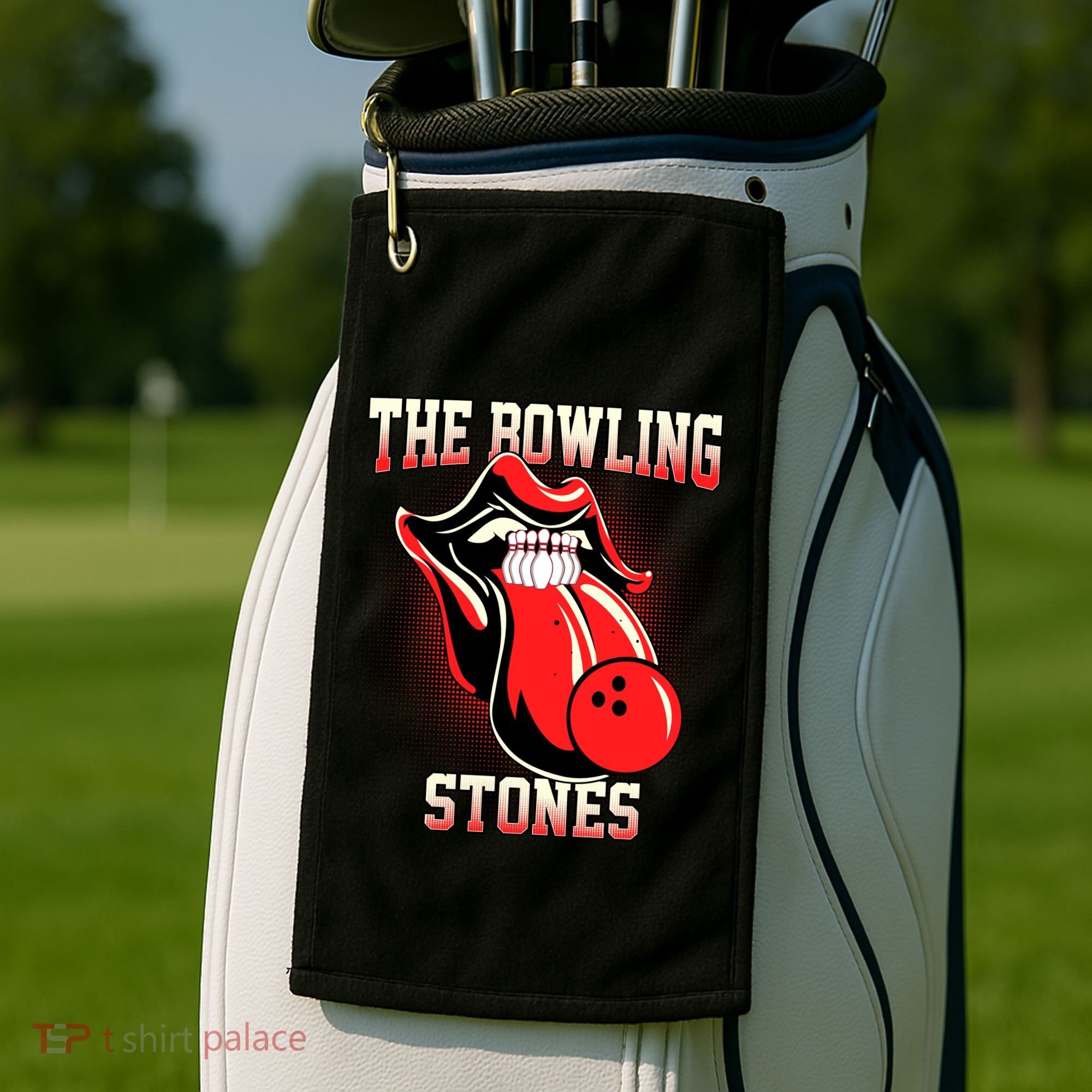 The Bowling Stones Golf Towel