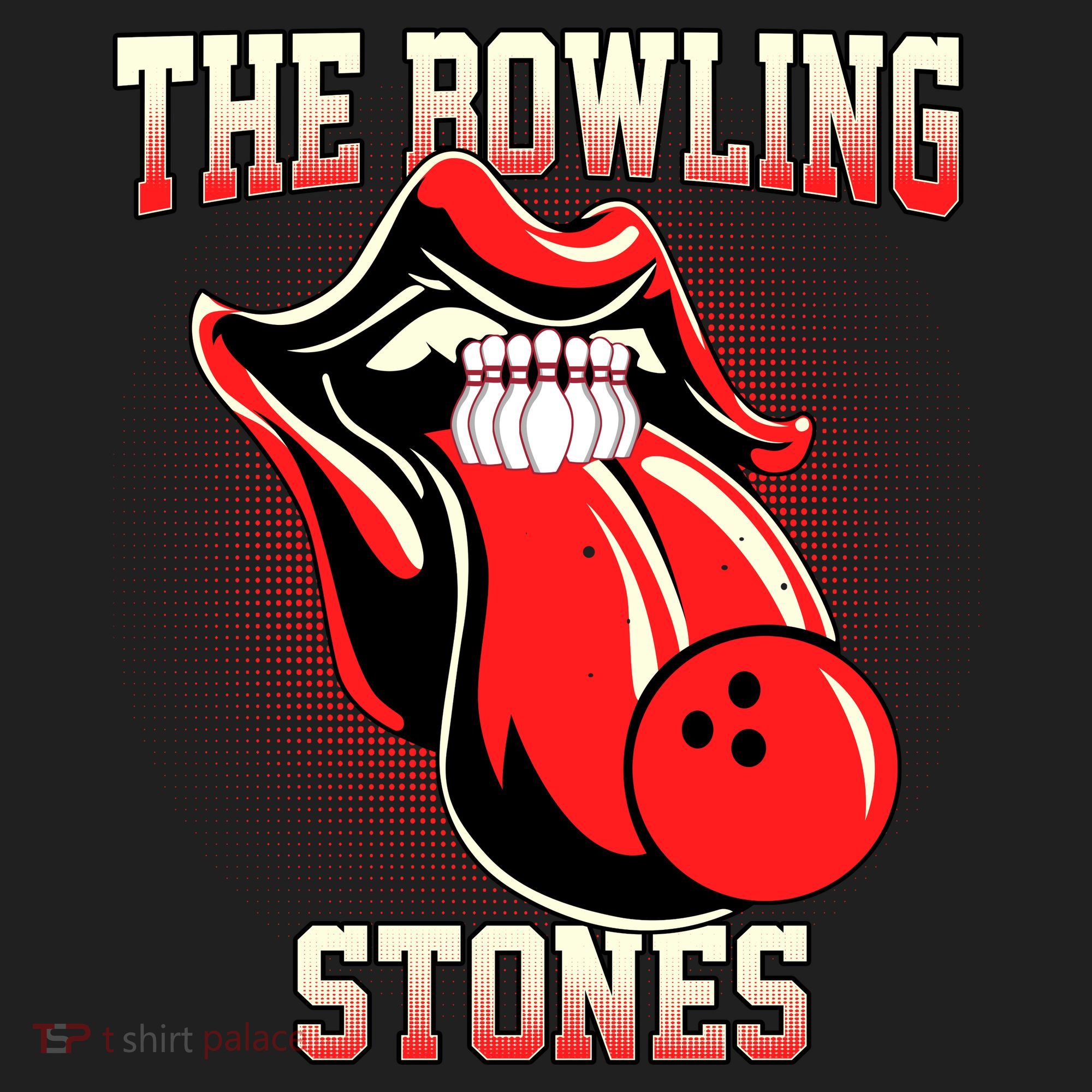 The Bowling Stones Golf Towel