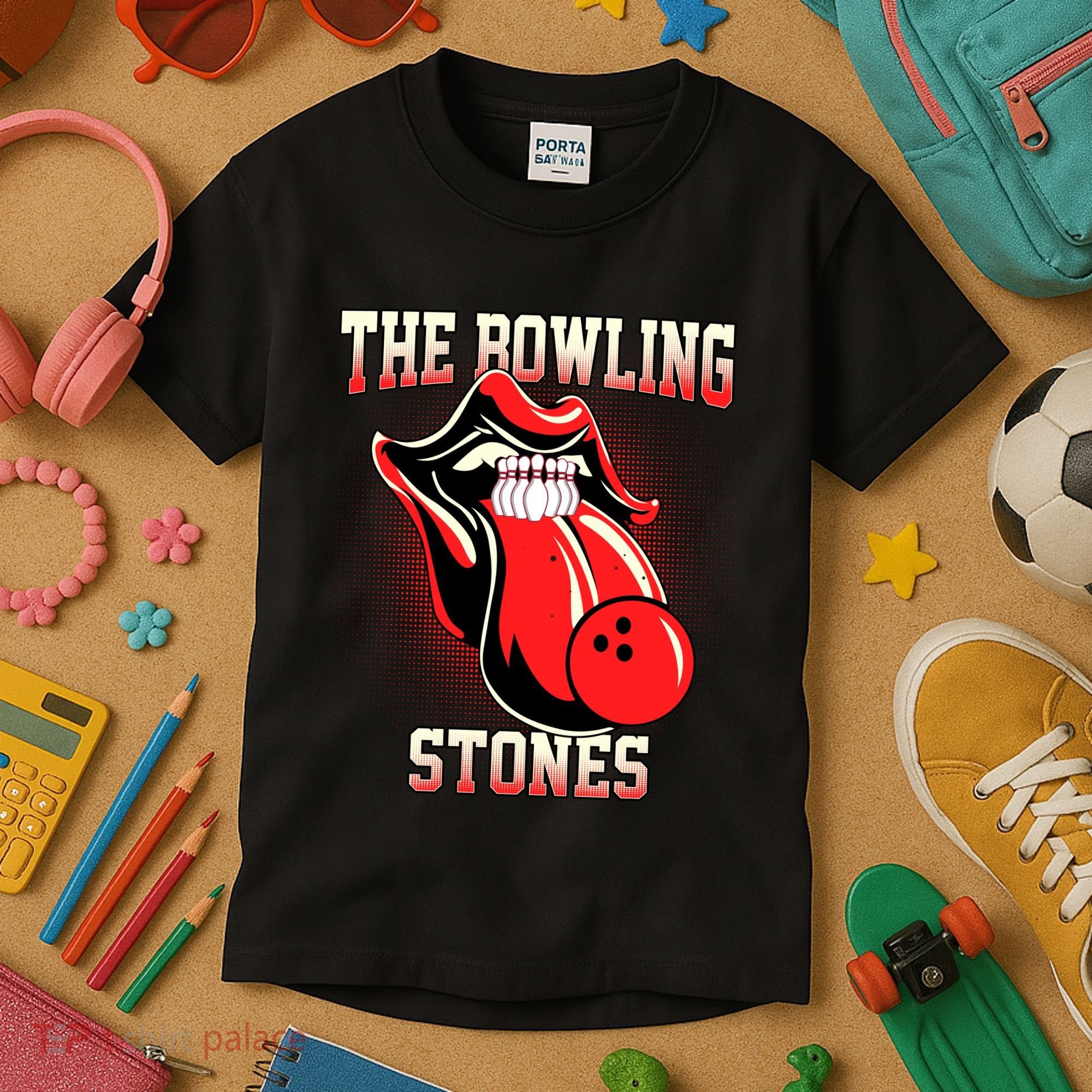 The Bowling Stones Kids T-Shirt
