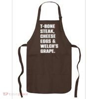 T Bone Steak Cheese Eggs And Welchs Grape Apron thumb 0