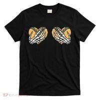 Taco Boobs Skull hands Cinco De Mayo T-Shirt thumb 0
