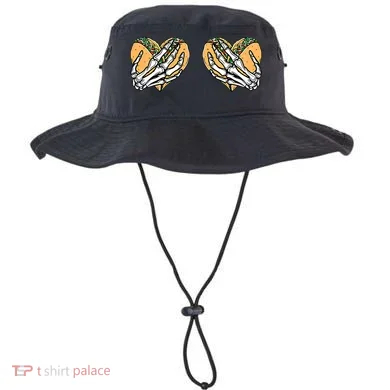 Taco Boobs Skull hands Cinco De Mayo Bucket Hat