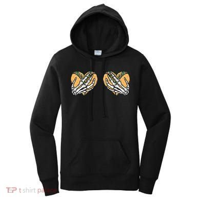 Taco Boobs Skull hands Cinco De Mayo Women's Hoodie