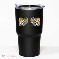 Taco Boobs Skull hands Cinco De Mayo Tumbler thumb 0