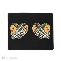 Taco Boobs Skull hands Cinco De Mayo Mousepad thumb 0