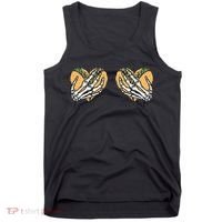 Taco Boobs Skull hands Cinco De Mayo Tank Top thumb 0