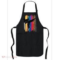 Taekwondo Belts Silhouette Distressed Martial Arts Gift Apron thumb 0