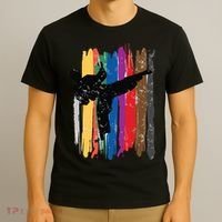 Taekwondo Belts Silhouette Distressed Martial Arts Gift T-Shirt thumb 3