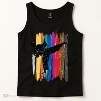 Taekwondo Belts Silhouette Distressed Martial Arts Gift Tank Top thumb 2