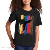 Taekwondo Belts Silhouette Distressed Martial Arts Gift Kids T-Shirt thumb 2
