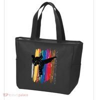 Taekwondo Belts Silhouette Distressed Martial Arts Gift Tote Bag thumb 3