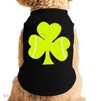 Tennis Ball St Patricks Day Shamrock Doggie Tank thumb 0