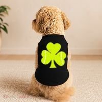 Tennis Ball St Patricks Day Shamrock Doggie Tank thumb 2
