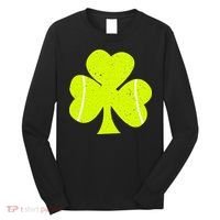 Tennis Ball St Patricks Day Shamrock Long Sleeve Shirt thumb 0