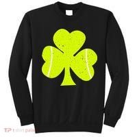 Tennis Ball St Patricks Day Shamrock Sweatshirt thumb 0