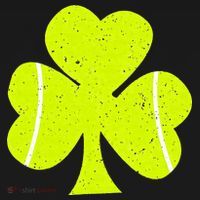 Tennis Ball St Patricks Day Shamrock Sweatshirt thumb 3