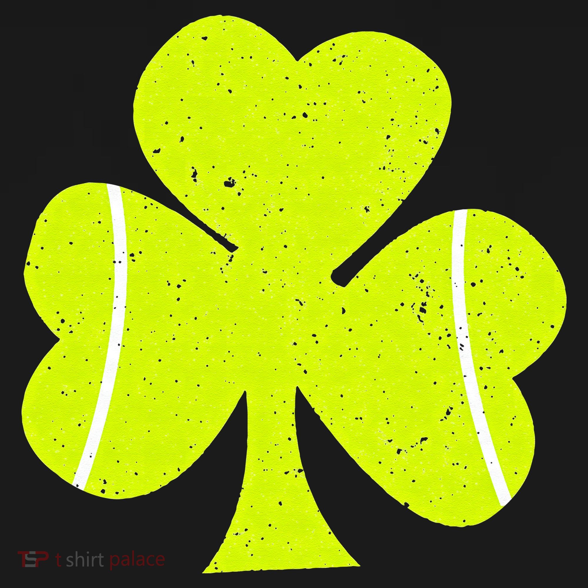Tennis Ball St Patricks Day Shamrock Sweatshirt
