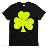 Tennis Ball St Patricks Day Shamrock T-Shirt thumb 0