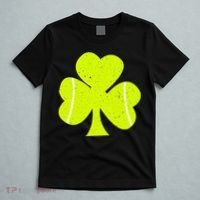 Tennis Ball St Patricks Day Shamrock T-Shirt thumb 5