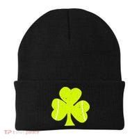 Tennis Ball St Patricks Day Shamrock Beanie thumb 0