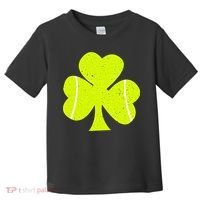 Tennis Ball St Patricks Day Shamrock Toddler T-Shirt thumb 0