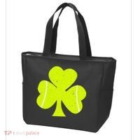 Tennis Ball St Patricks Day Shamrock Tote Bag thumb 3