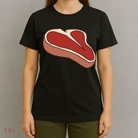 T Bone Steak Last Minute Halloween Costume Funny Gift T-Shirt thumb 4