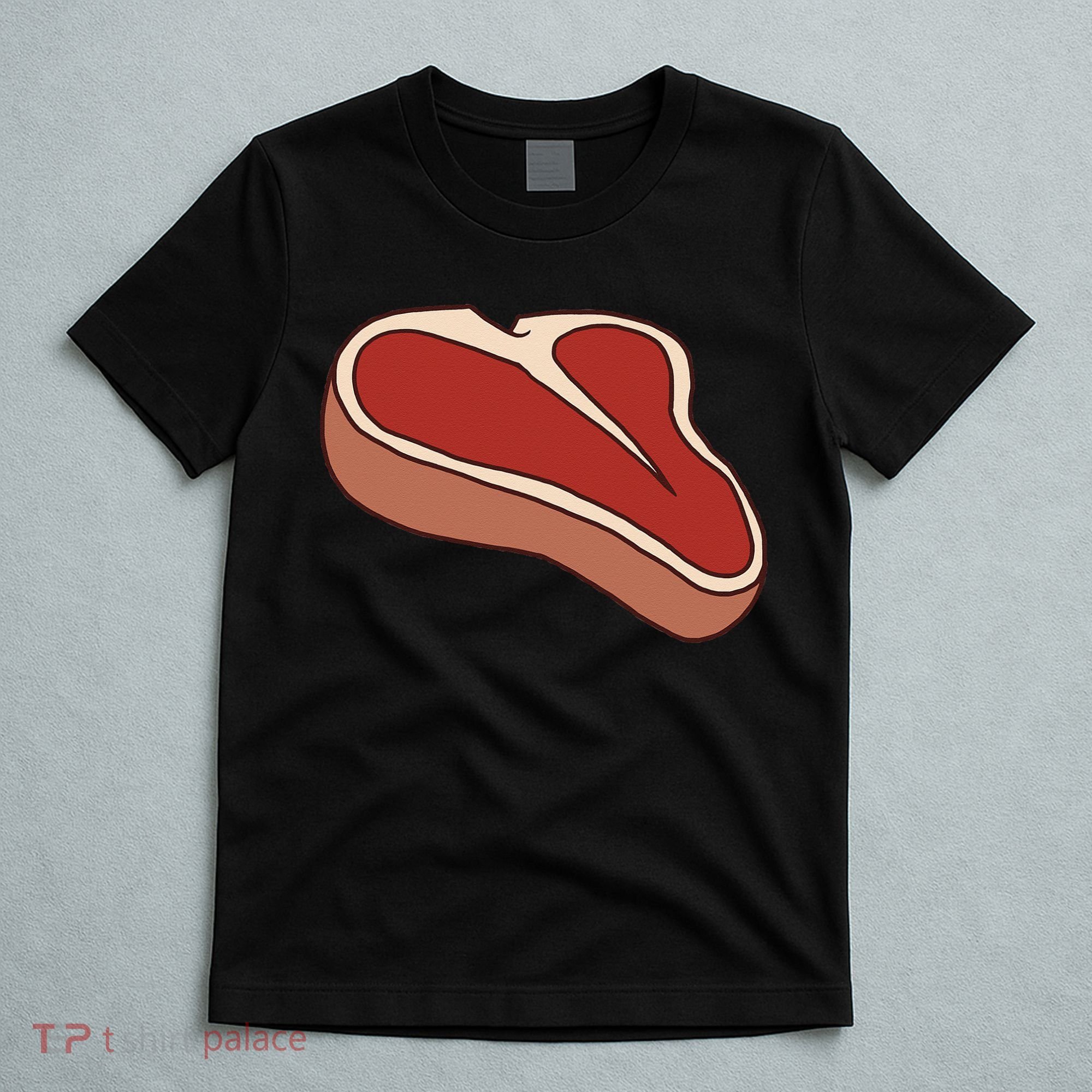 T Bone Steak Last Minute Halloween Costume Funny Gift T-Shirt