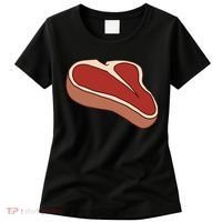 T Bone Steak Last Minute Halloween Costume Funny Gift Women's T-Shirt thumb 0